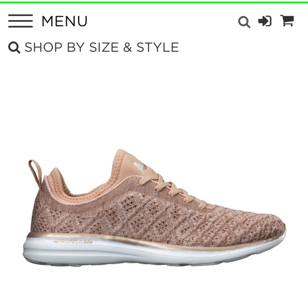 Brand New Rose Gold APL Techloom Phantom 6.5 women